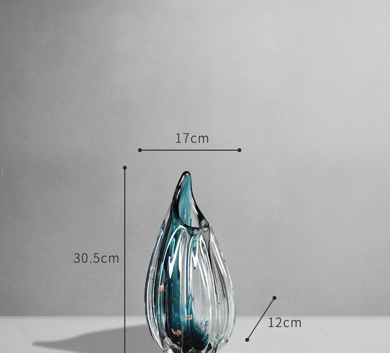 LNS PureGlass minimalist transparent vase luxury design
